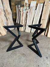 Load image into Gallery viewer, Σ-Shape Metal Table Legs
