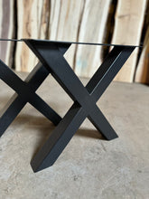 Load image into Gallery viewer, X-Shape Metal Table Legs