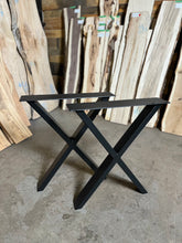 Load image into Gallery viewer, X-Shape Metal Table Legs