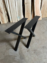 Load image into Gallery viewer, X-Shape Metal Table Legs