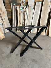 Load image into Gallery viewer, X-Shape Metal Table Legs