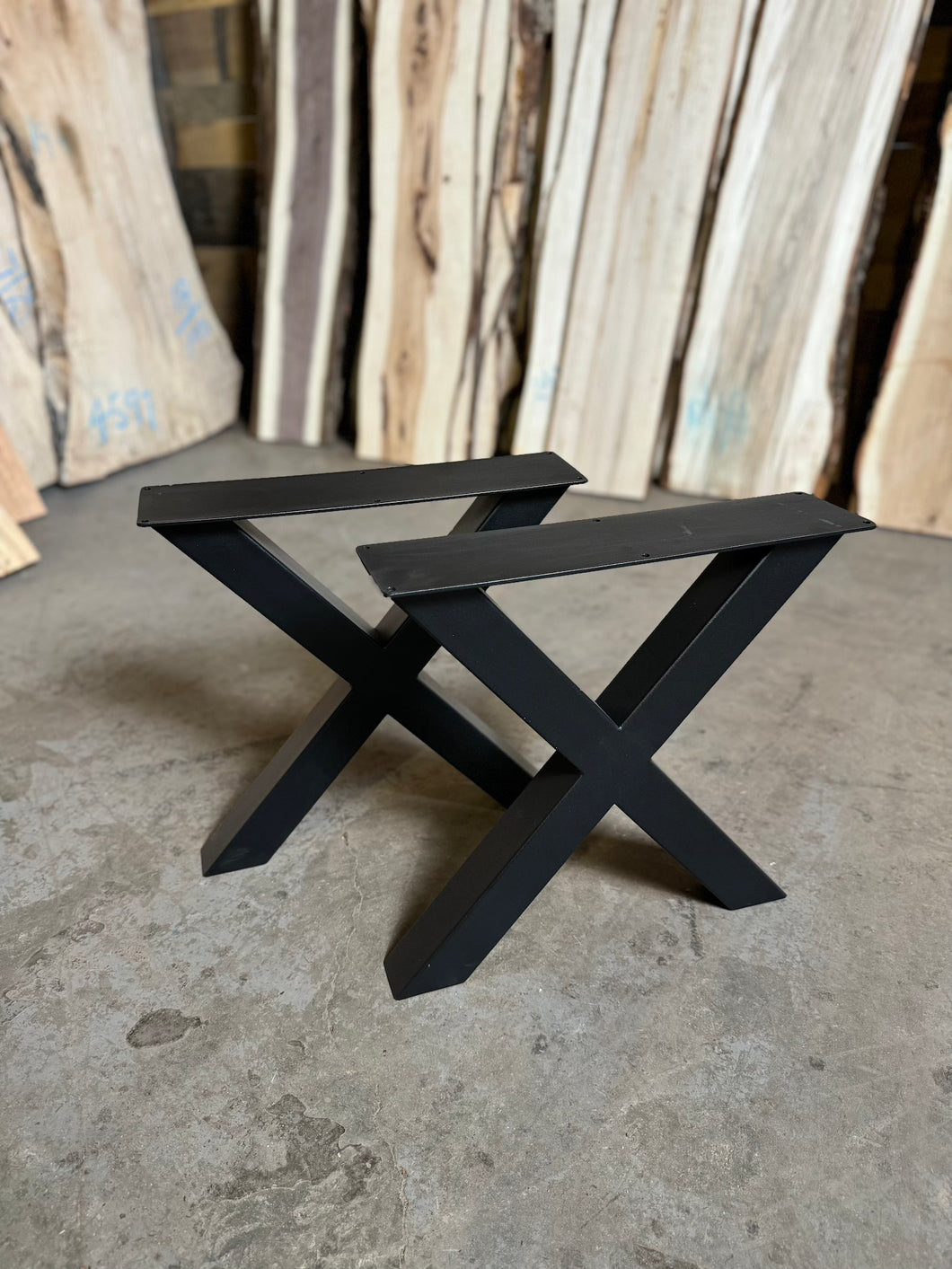 X-Shape Metal Table Legs