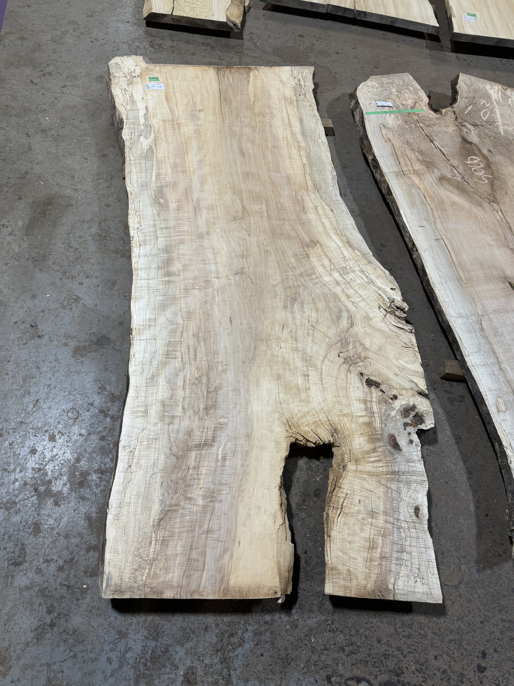 19MRCH25 - 2.4” THICK MAPLE LIVE EDGE